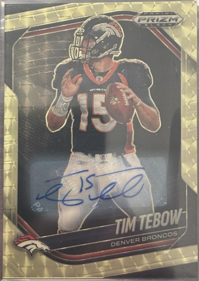 Tim Tebow [Autograph Gold Vinyl] #54