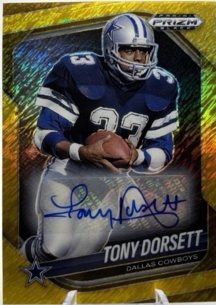 Tony Dorsett [Autograph Gold Shimmer] #44