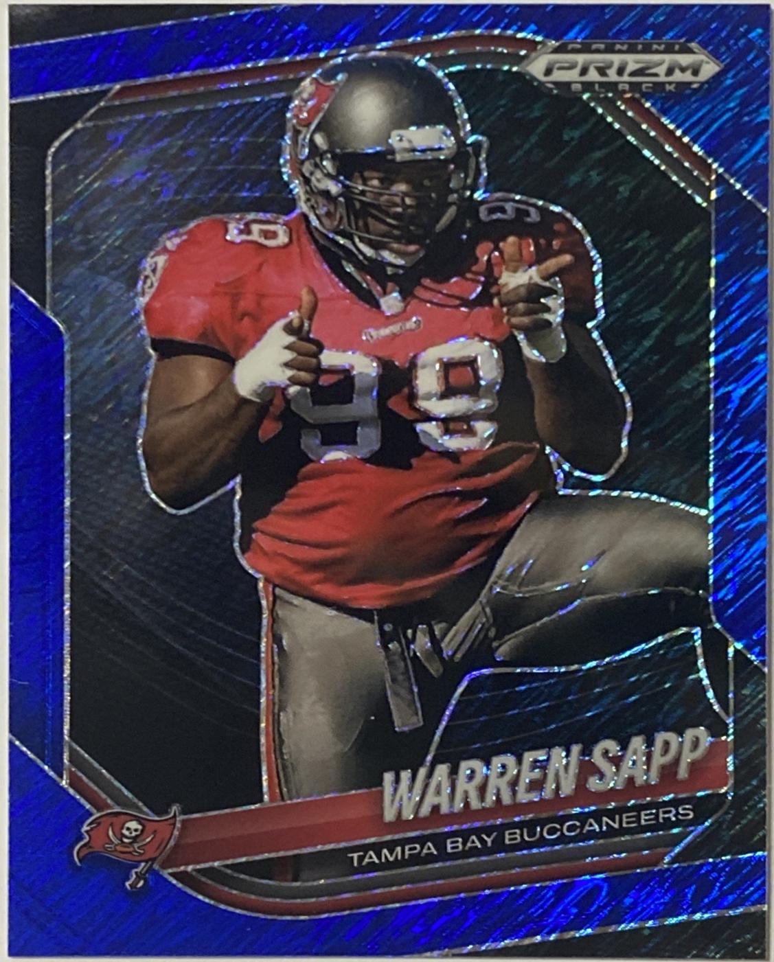 Warren Sapp [Blue Shimmer] #144