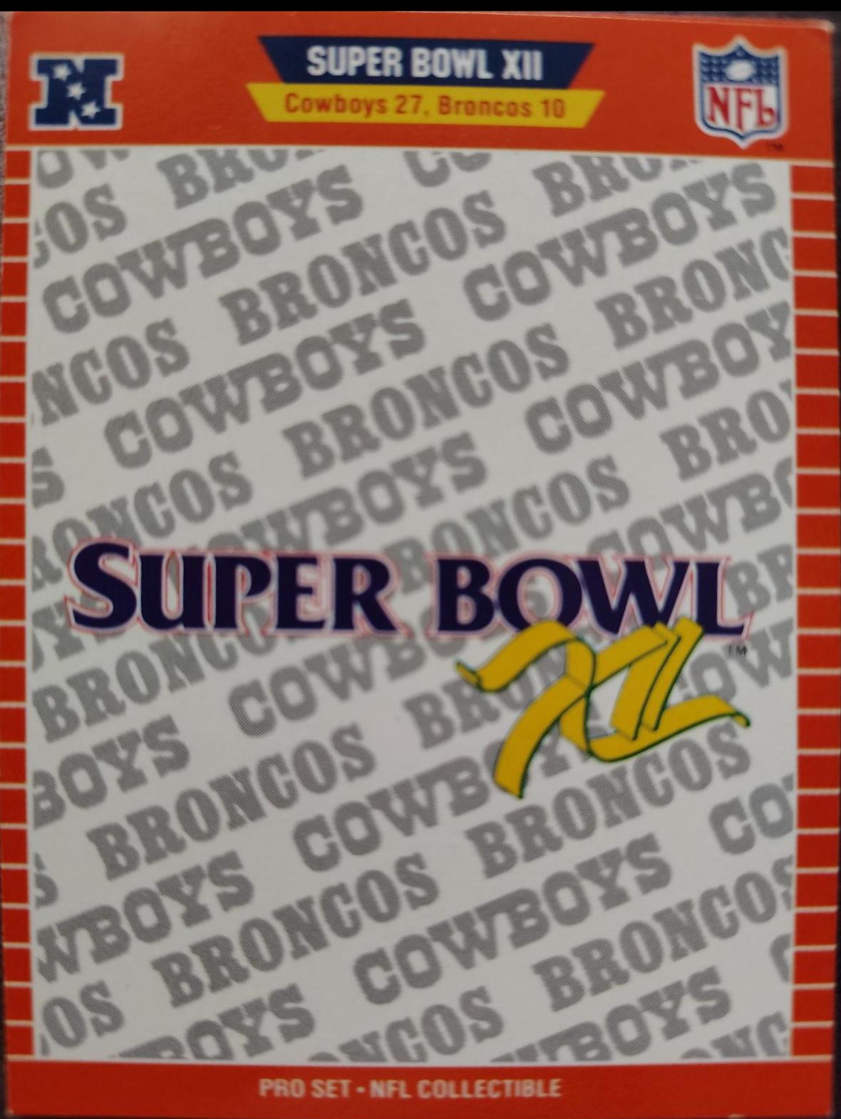 Super Bowl XII #XII