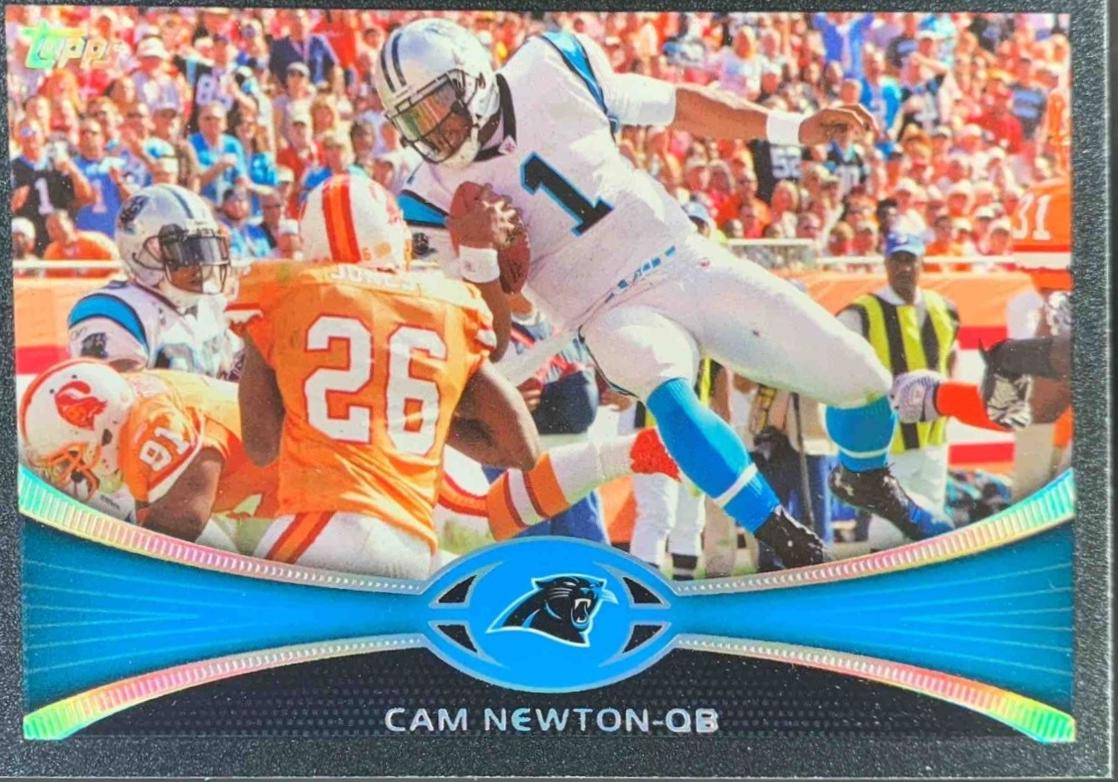 Cam Newton [Horizontal Card Black] #250