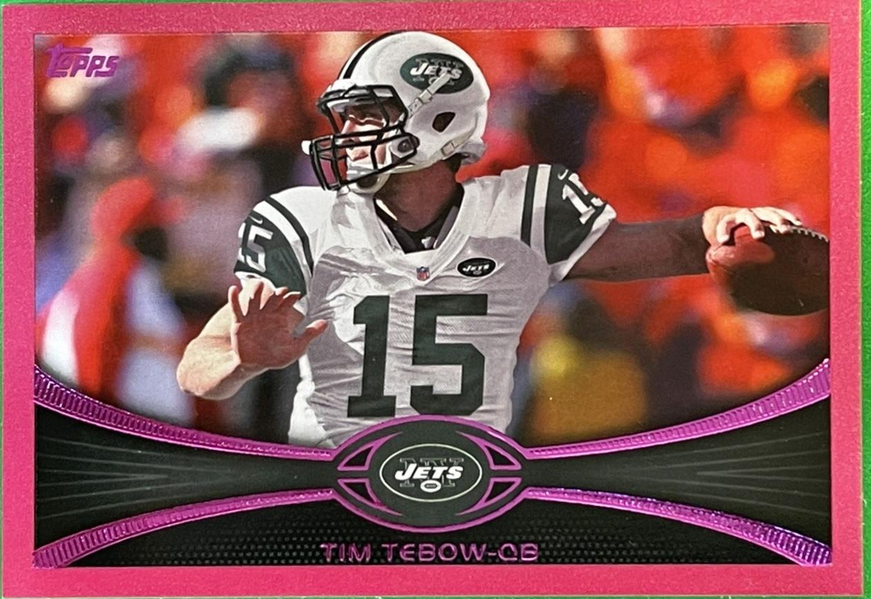 Tim Tebow [New York Jets Uniform Pink] #50