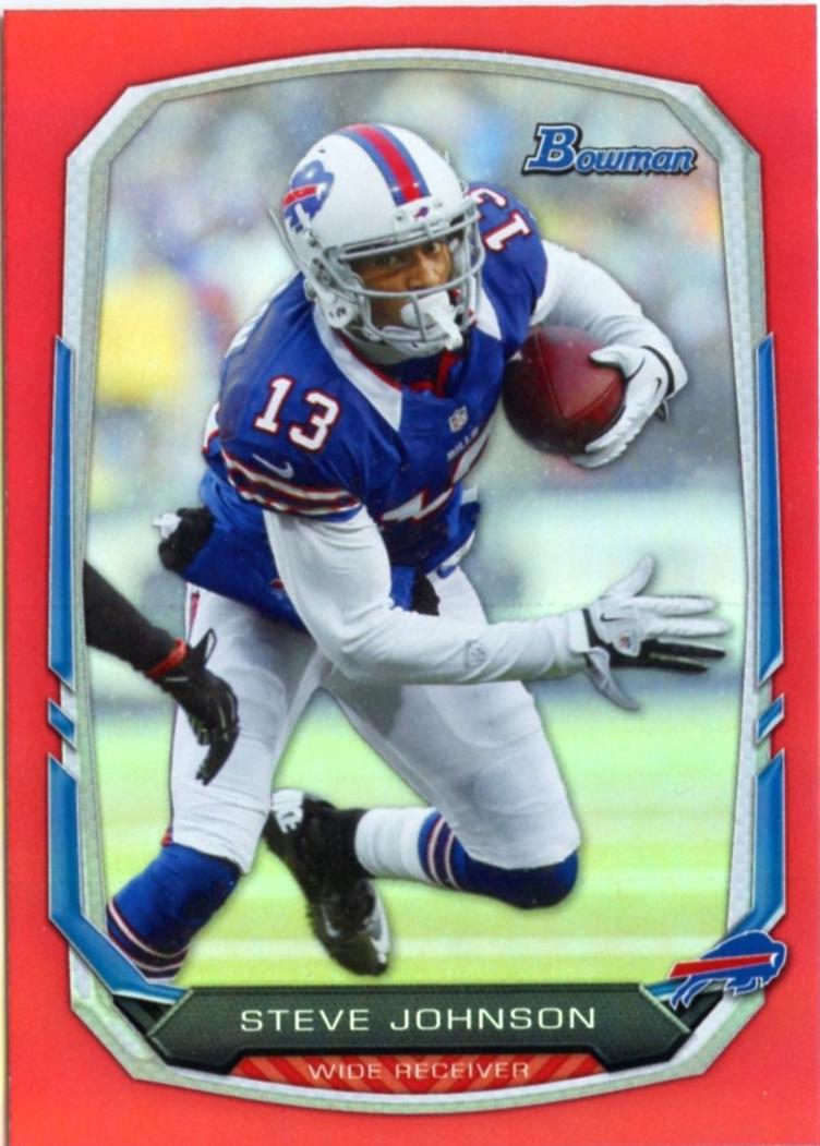 Steve Johnson [Rainbow Foil Red] #63