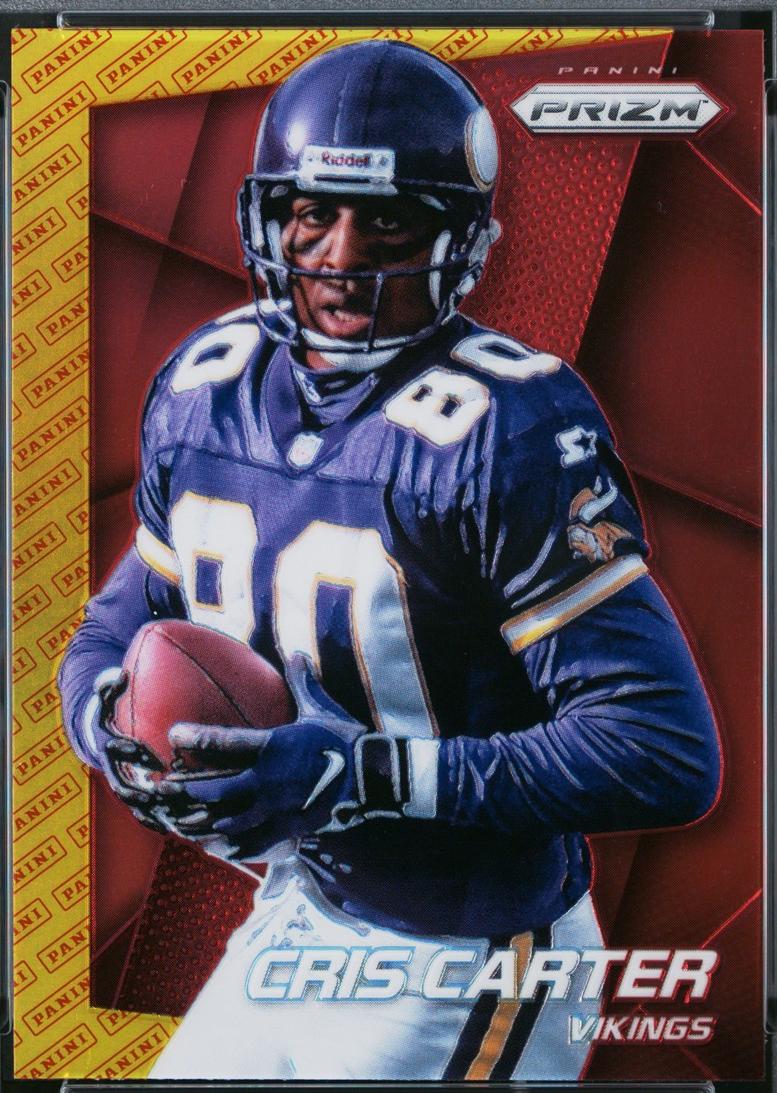 Cris Carter [Panini Logo Prizm] #97