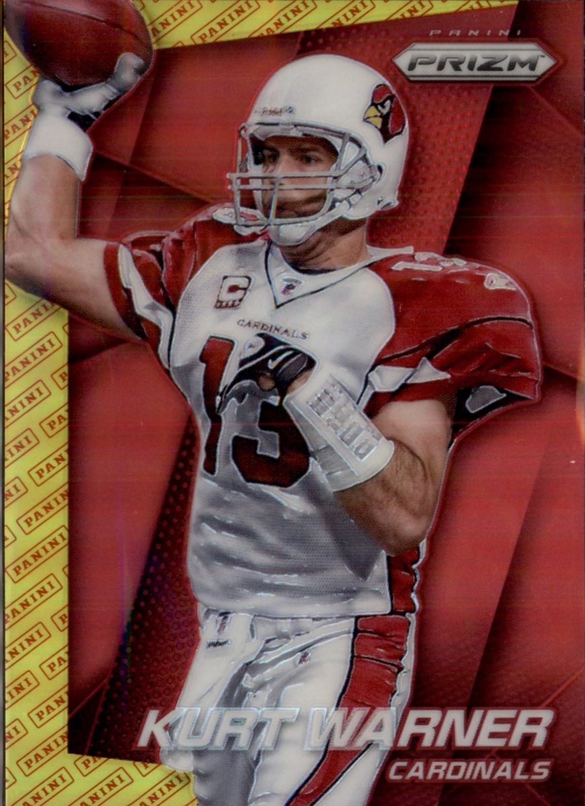 Kurt Warner [Panini Logo Prizm] #33