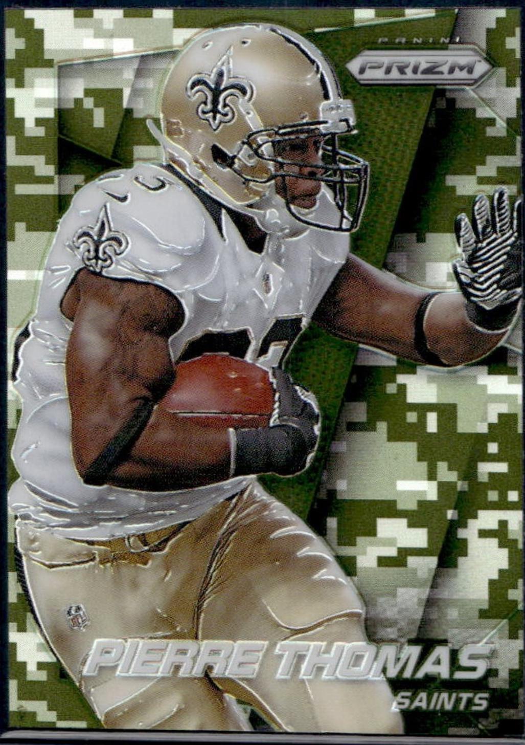Pierre Thomas [Camo Prizm] #102