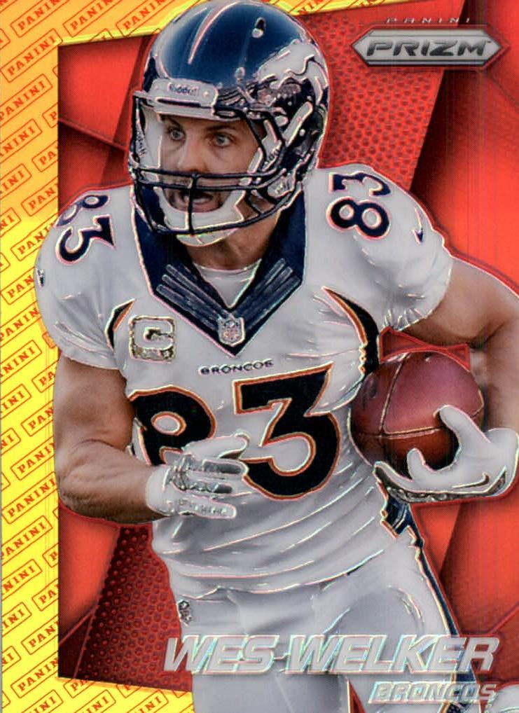 Wes Welker [Panini Logo Prizm] #45