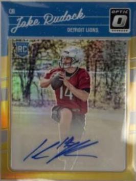 Jake Rudock [Autograph Gold] #118