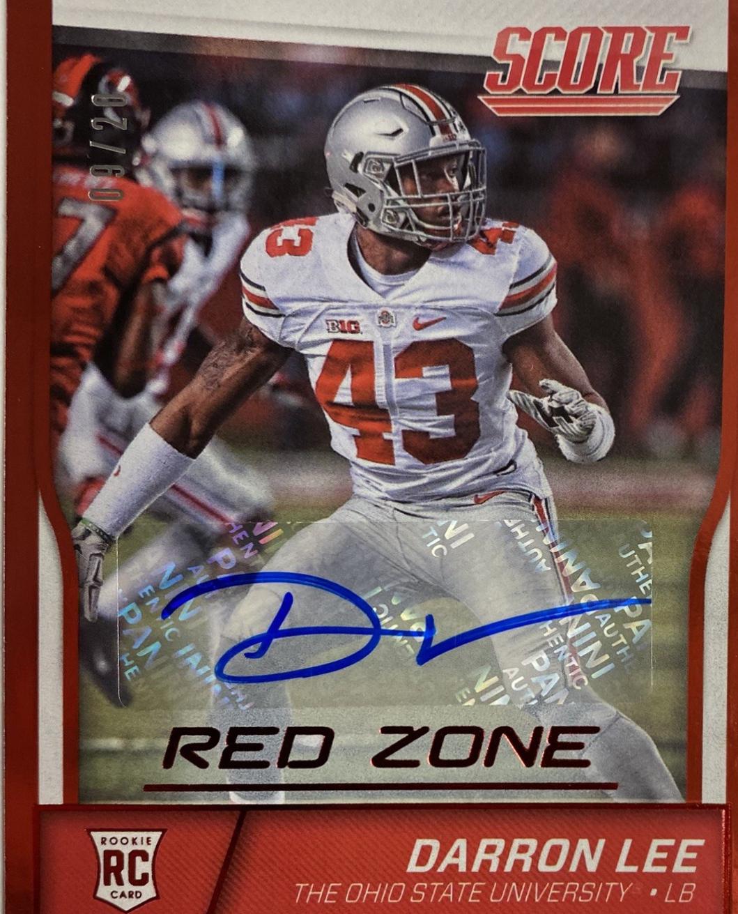 Darron Lee [Autograph Red Zone] #406