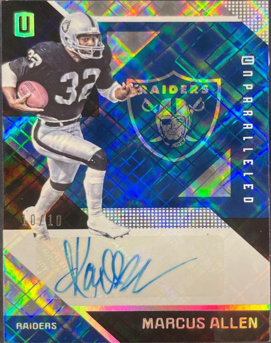 Marcus Allen [Autograph Blue] #105