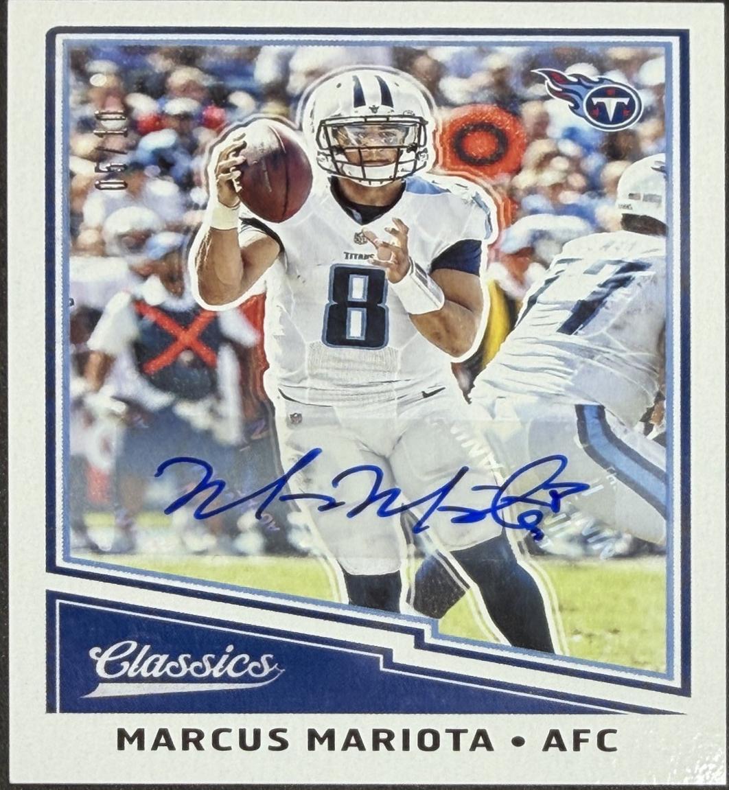 Marcus Mariota [Autograph] #12
