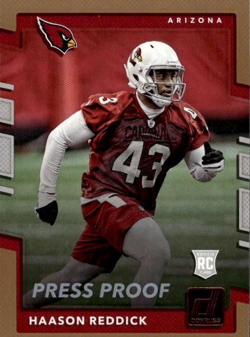 Haason Reddick [Bronze Press Proof] #396