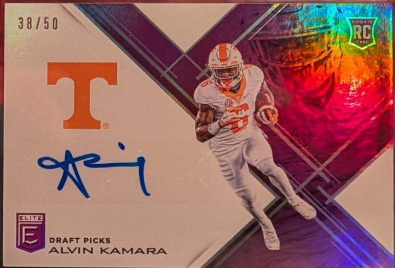 Alvin Kamara [Autographs Purple] #156