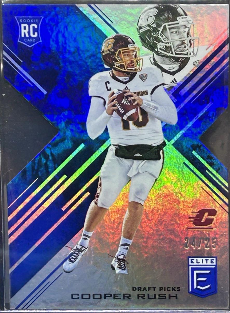 Cooper Rush [Blue Die Cut] #168