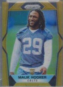 Malik Hooker [Gold Prizm] #204