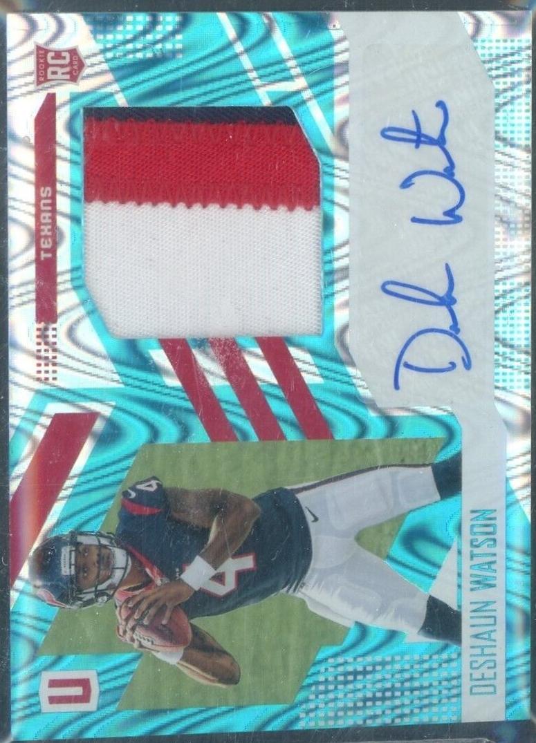 Deshaun Watson [Autograph Jersey Teal] #301