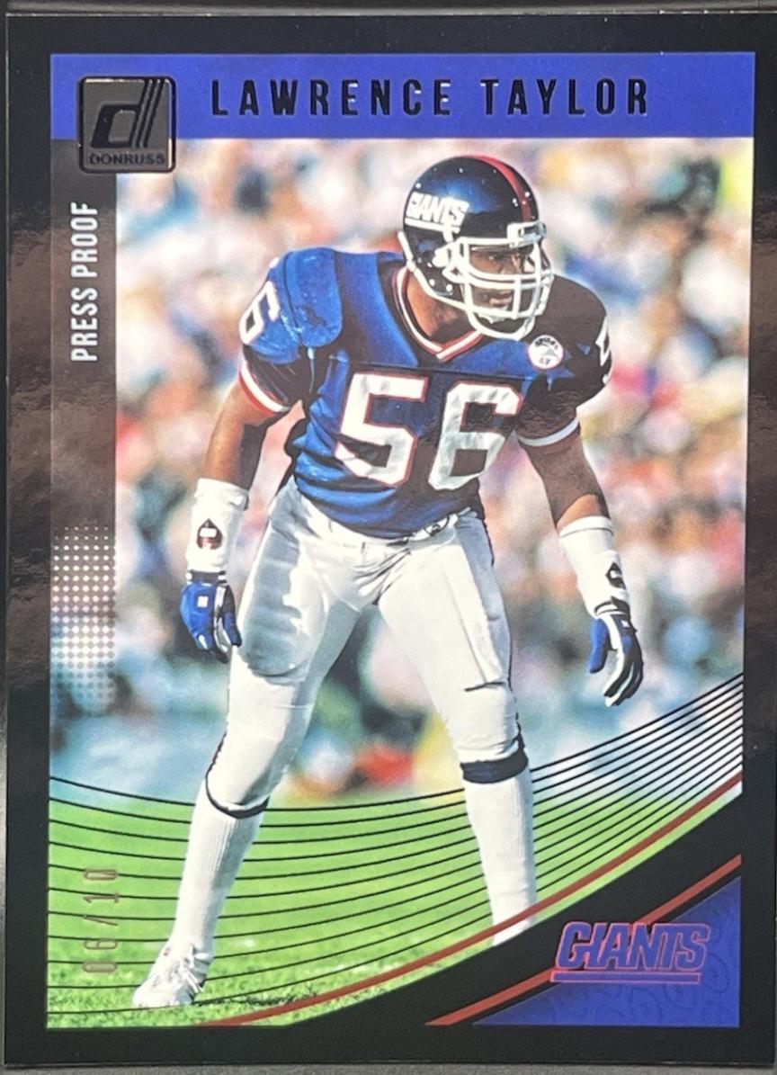 Lawrence Taylor [Press Proof Black] #209
