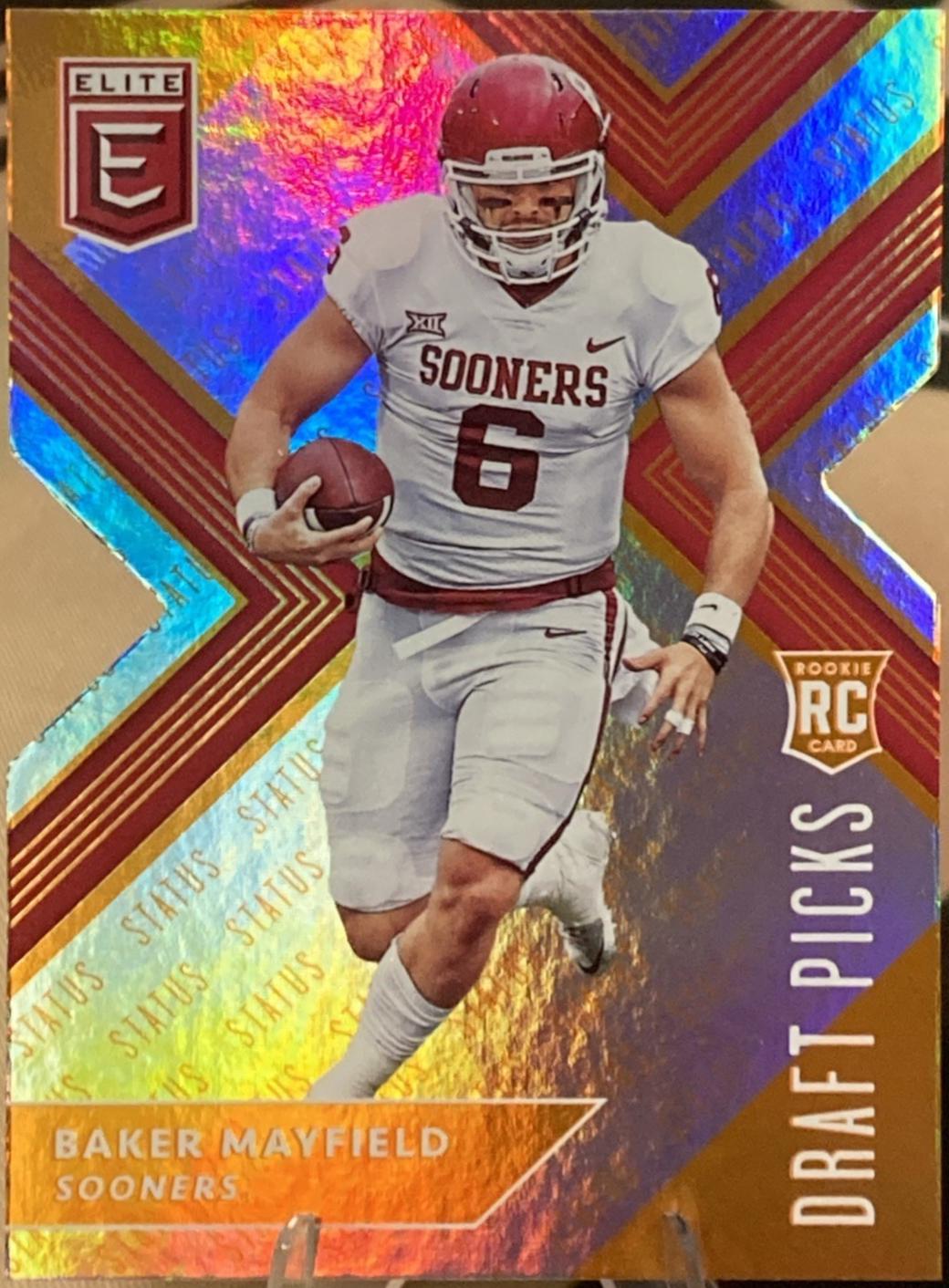 Baker Mayfield [Variation Orange Status Die Cut] #139