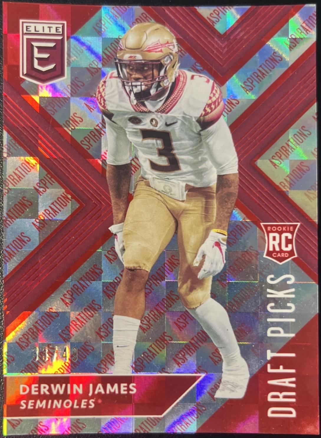 Derwin James [Variation Aspirations Red] #129