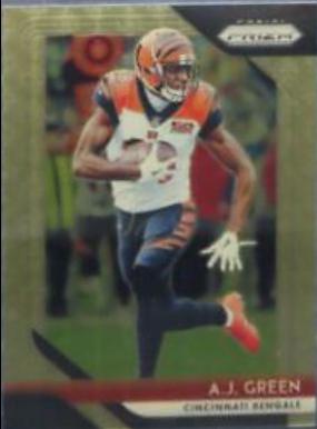 A.J. Green [Gold Prizm Vinyl] #158
