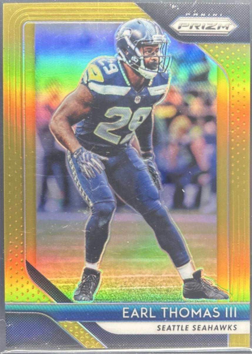 Earl Thomas III [Gold Prizm] #20