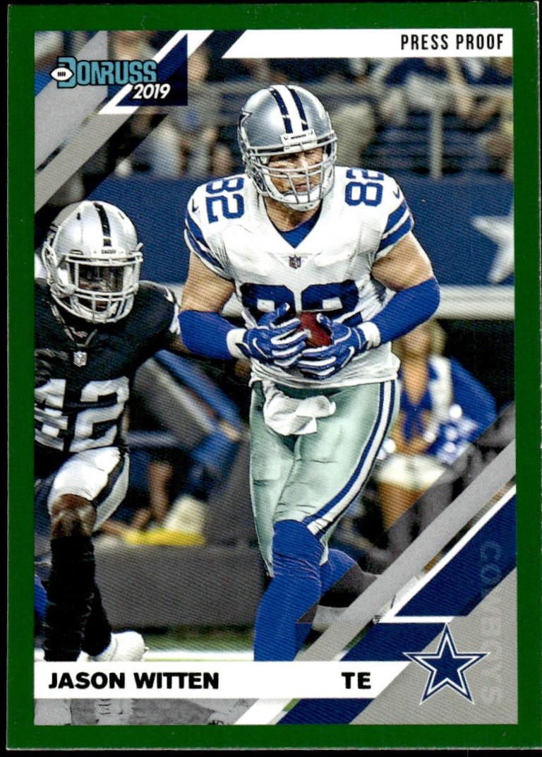 Jason Witten [Green Press Proof] #74