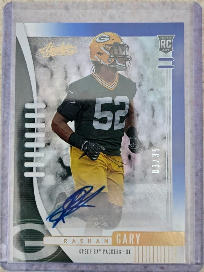 Rashan Gary [Spectrum Blue Autograph] #156