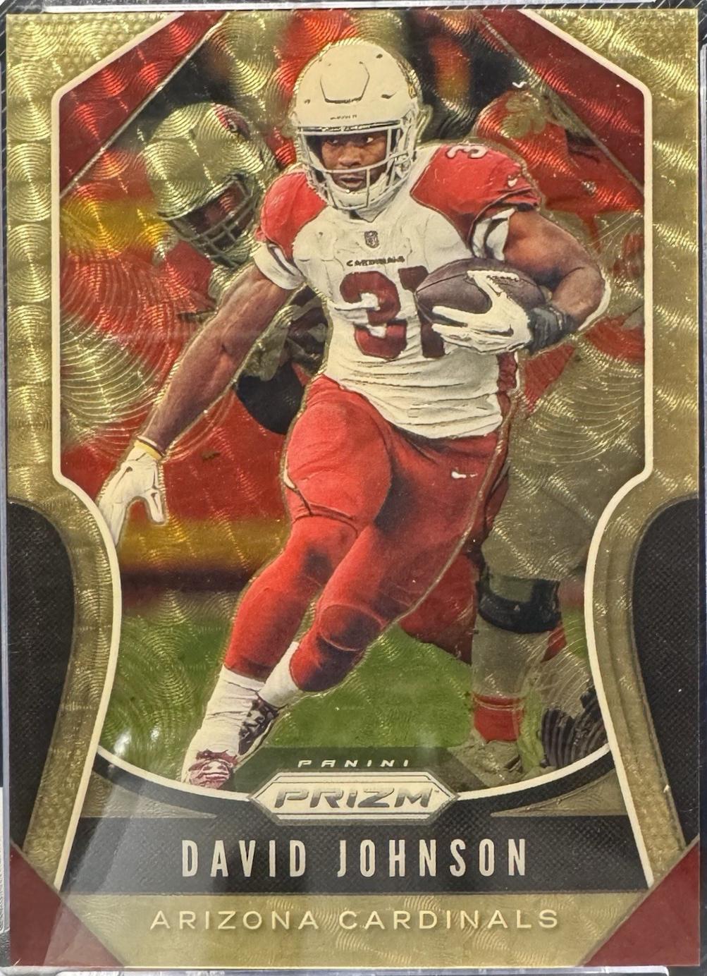David Johnson [Gold Vinyl Prizm] #234