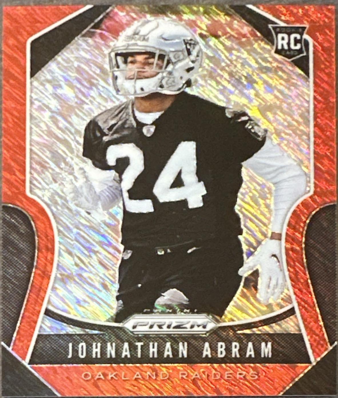 Johnathan Abram [Red Prizm] #319