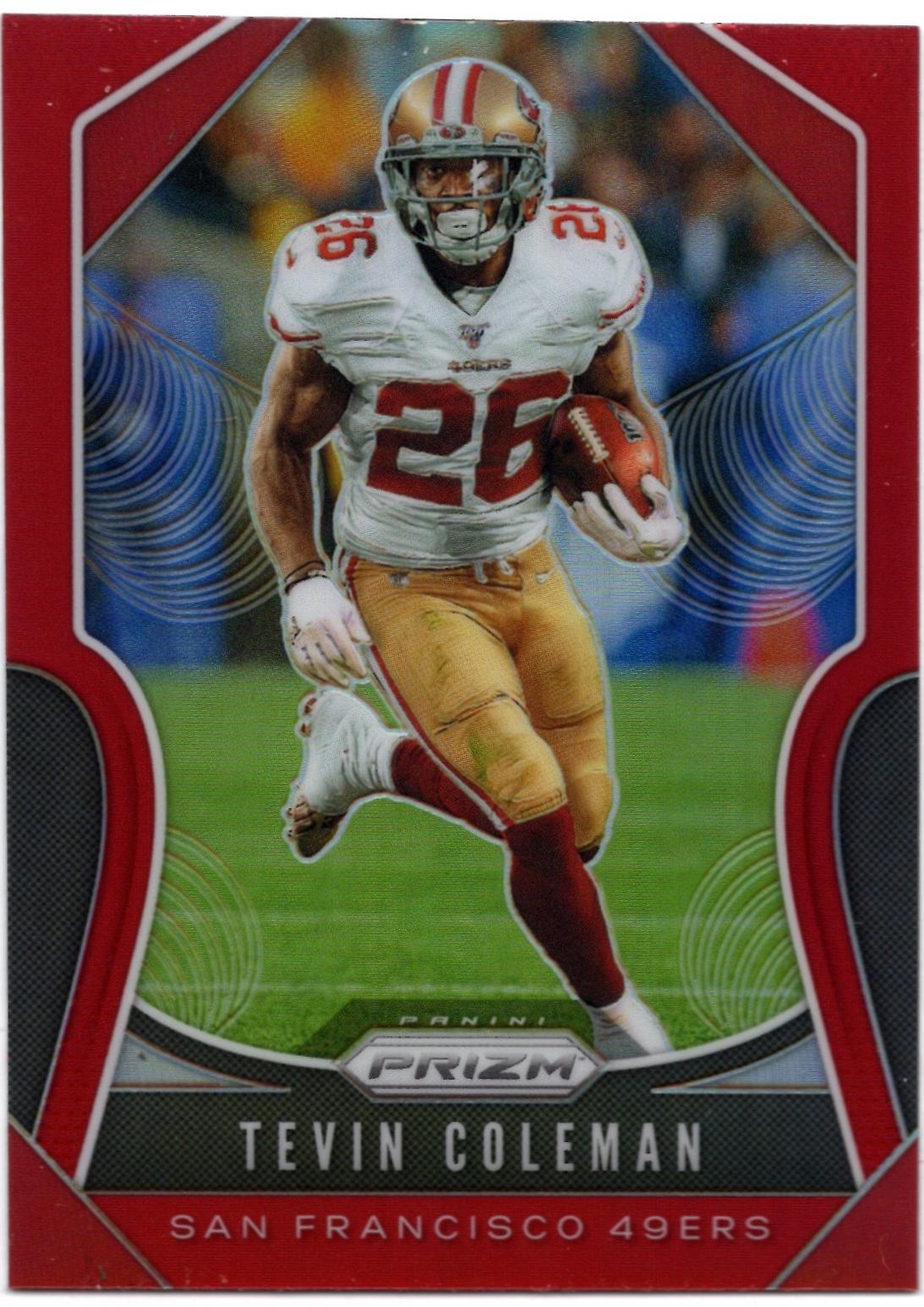 Tevin Coleman [Red Prizm] #253