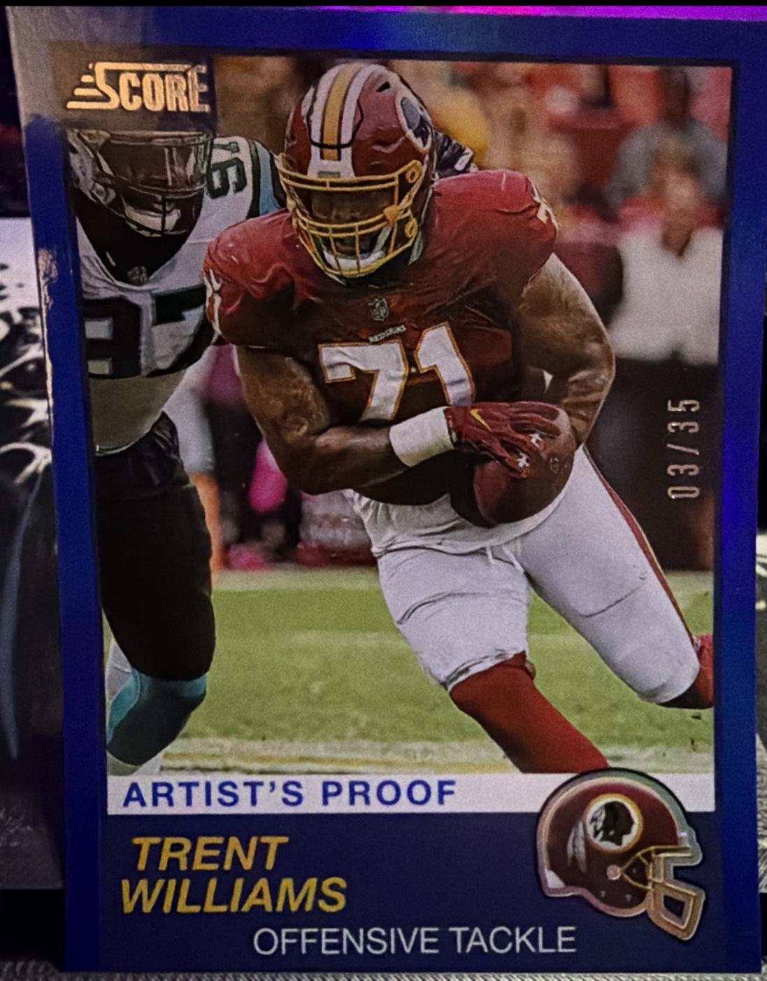 Trent Williams [Artist's Proof] #200