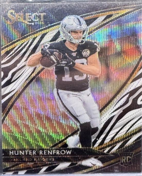Hunter Renfrow [Zebra Prizm] #33