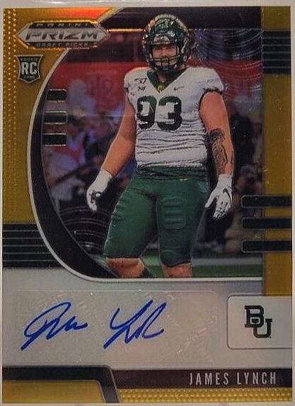 James Lynch [Autograph Gold Prizm] #265