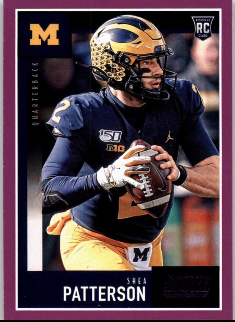 Shea Patterson [Purple] #366