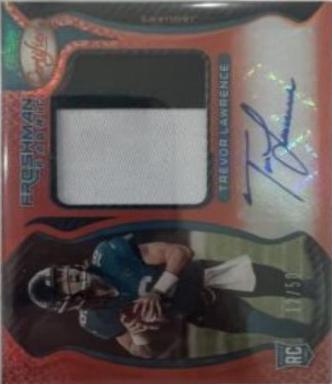 Trevor Lawrence [Freshman Fabric Signature Orange] #201