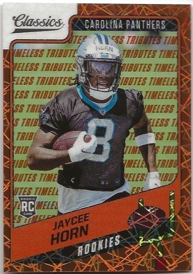 Jaycee Horn [H2 Premium Edition Timeless Tributes Orange] #194