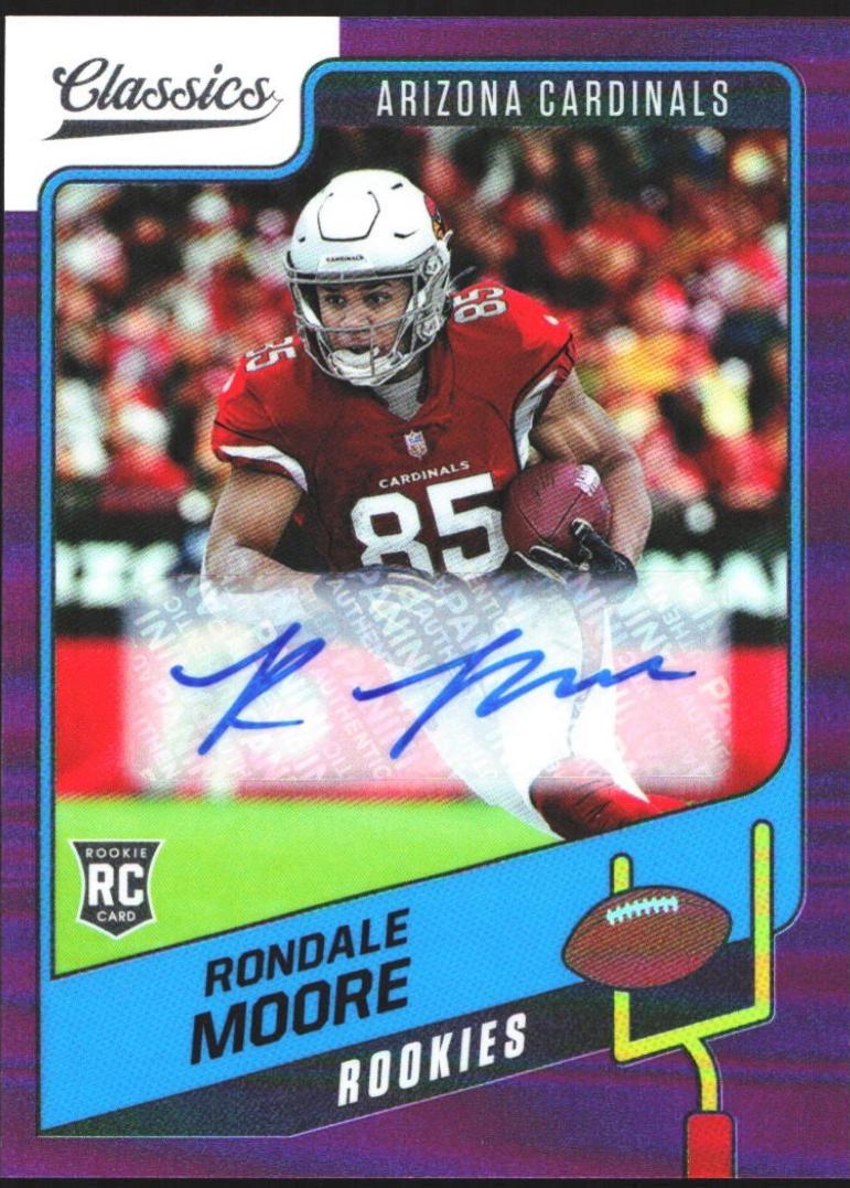 Rondale Moore [Premium Edition Significant Signature H2 Purple] #167