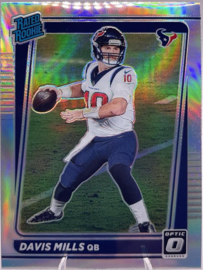 Davis Mills [Optic Preview Holo] #P-273