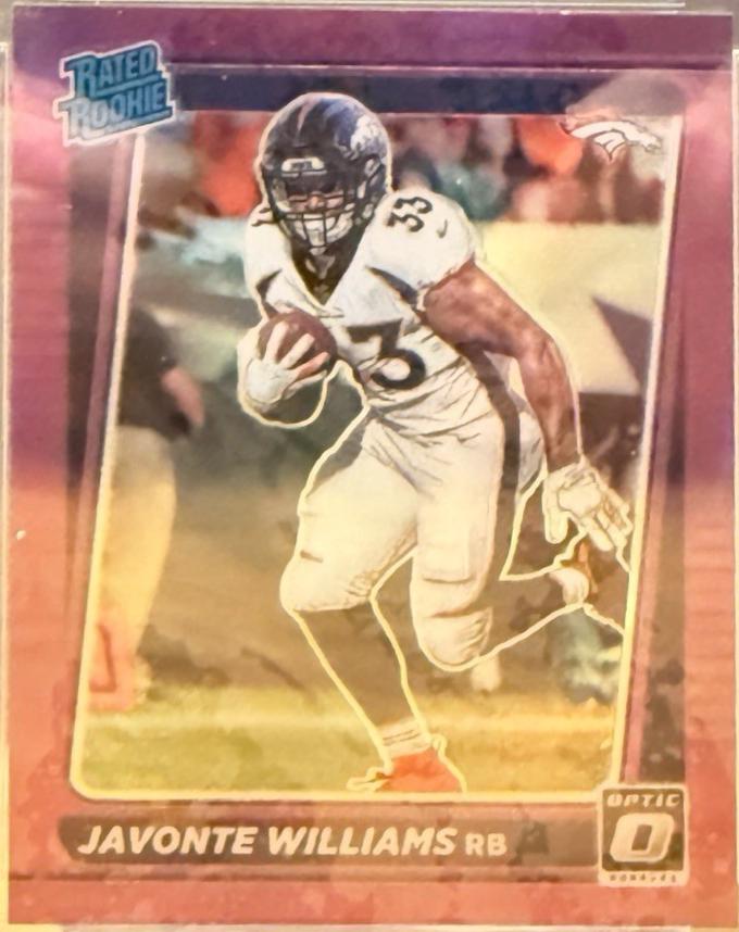 Javonte Williams [Optic Preview Purple] #P-275