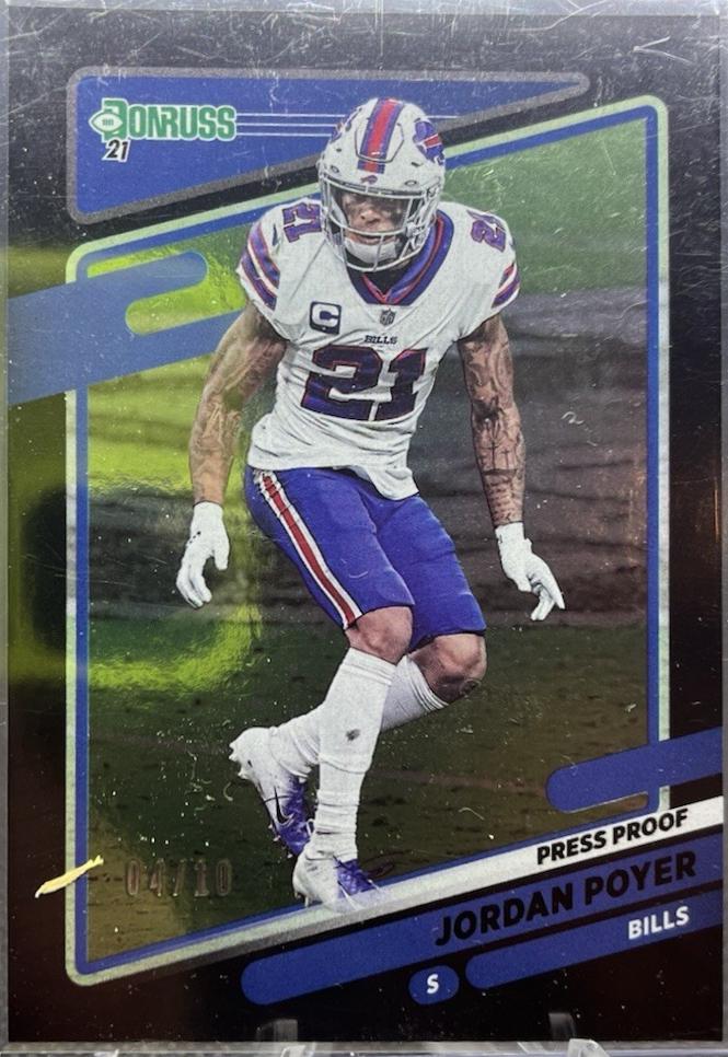 Jordan Poyer [Press Proof Black] #229