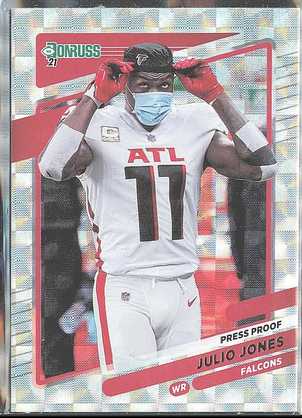 Julio Jones [No Helmet Press Proof Hyper] #233
