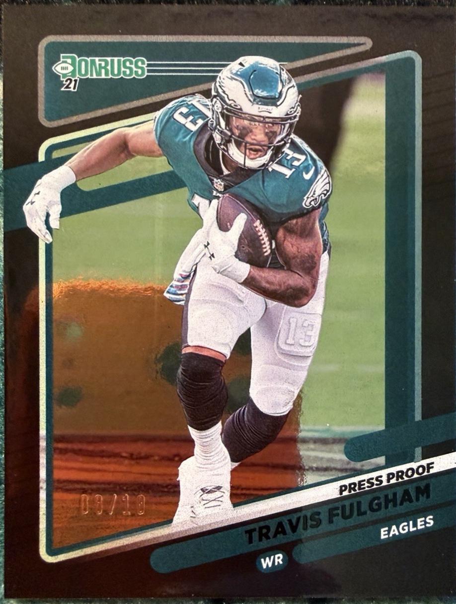 Travis Fulgham [Press Proof Black] #110
