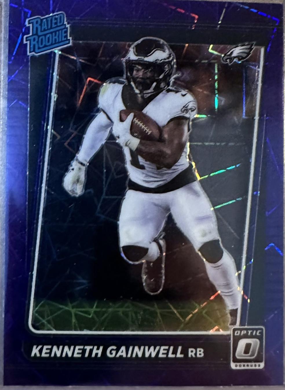 Kenneth Gainwell [Purple Velocity] #239