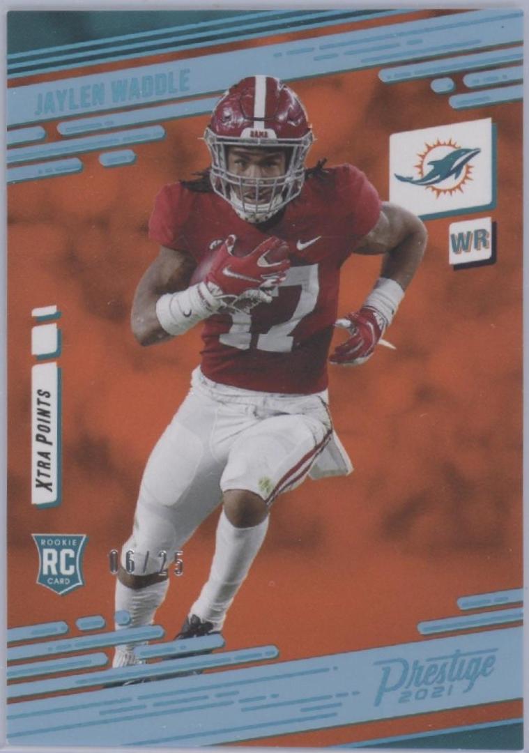 Jaylen Waddle [Xtra Points Premium Platinum] #213