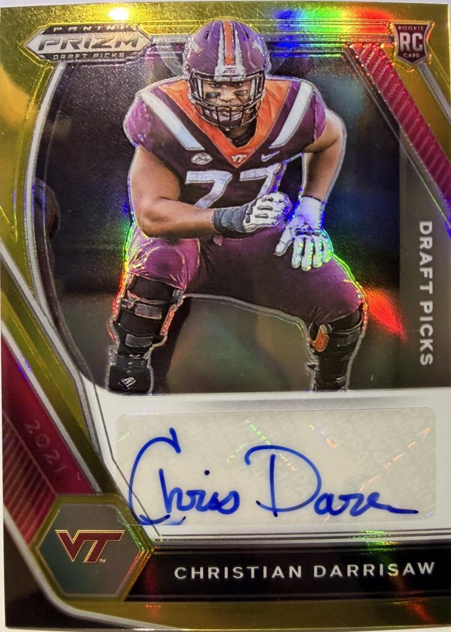 Christian Darrisaw [Gold Prizm] #DPA-CDA