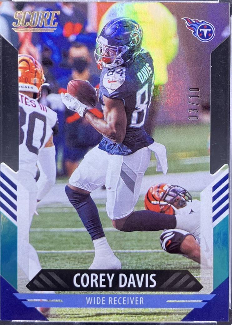 Corey Davis [Die Cut] #184