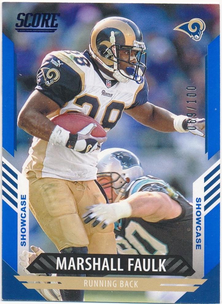 Marshall Faulk [Blue Explosion] #279