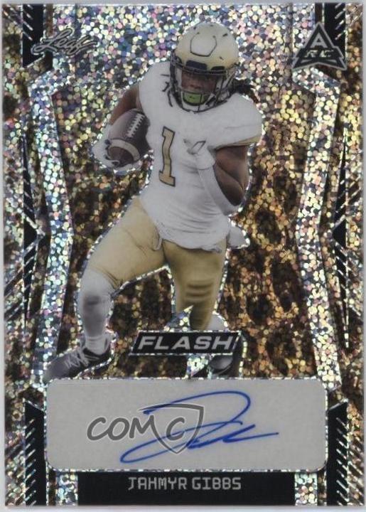 Jahmyr Gibbs [Metalized Sparkles Leopard] #BA-JG1