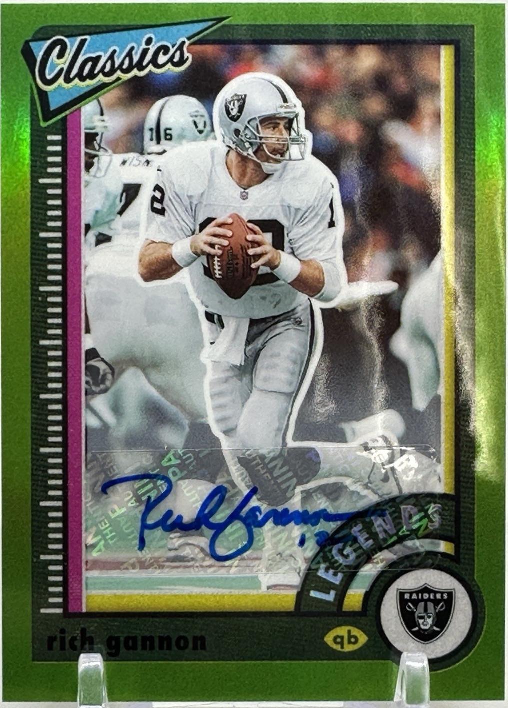 Rich Gannon [Premium Significant Signature Green] #146