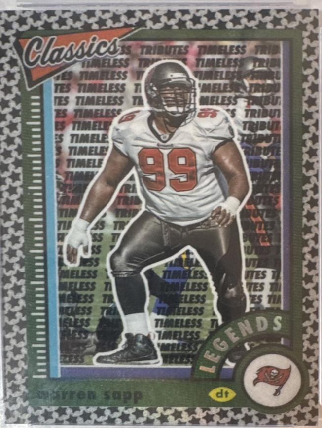 Warren Sapp [Premium Timeless Tributes Stars] #132